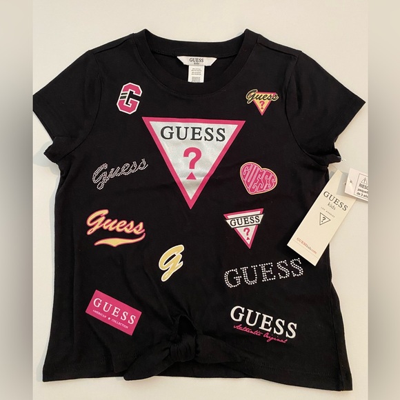 Girls Guess Kids Top Size 6x - Picture 1 of 4